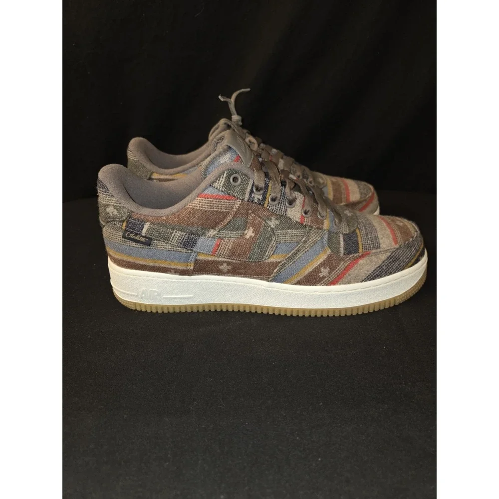 Nike Air Force 1 (low) x‎ Pendleton Brown 2020 Mens 9 Pendelton Wool RARE!